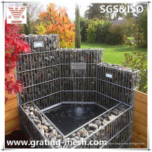 Jaulas soldadas de Gabion / malla soldada de Gabion para el jardín